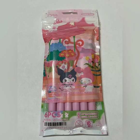 My Melody and friends pack of 6 pens - Picture 2 of 3